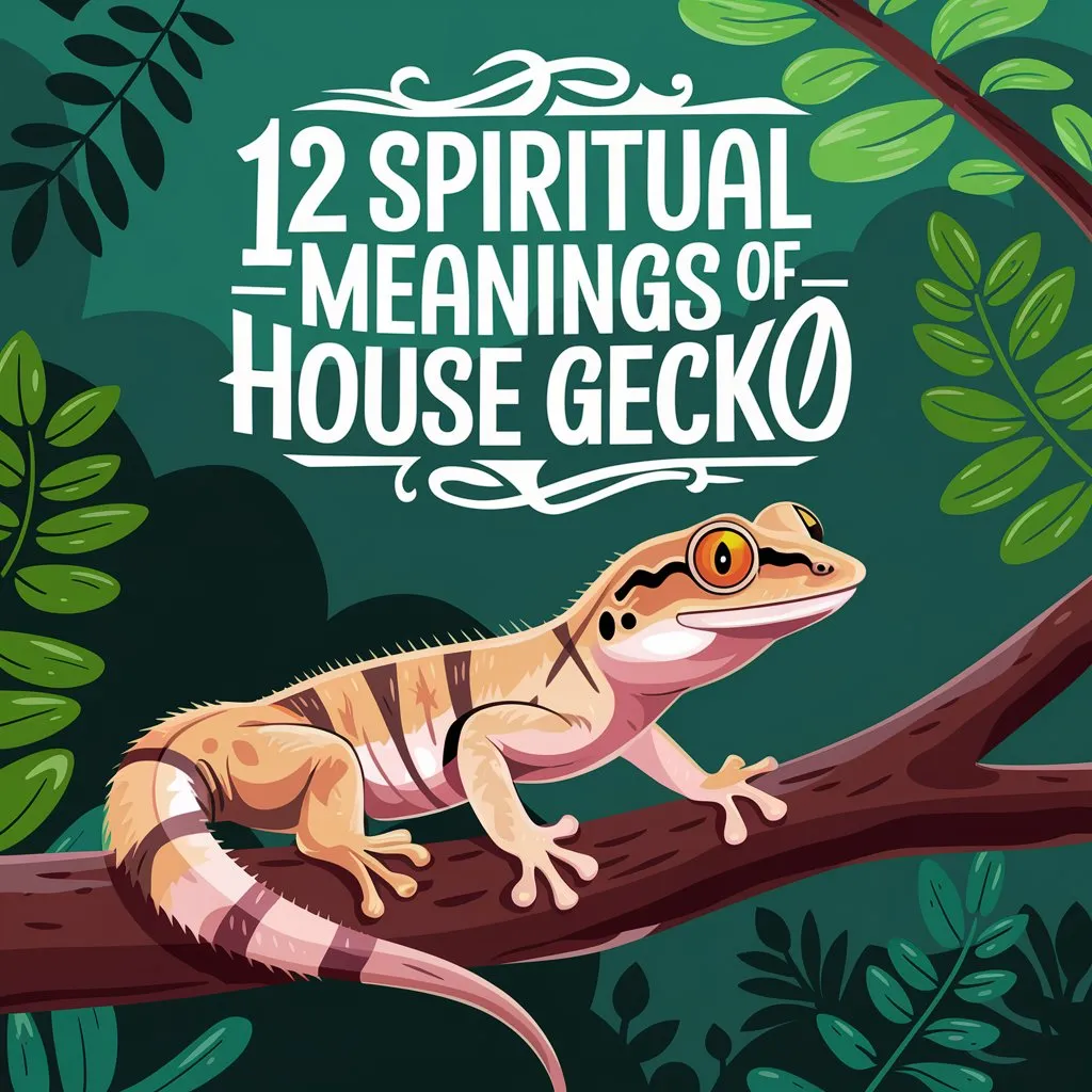 12 Spiritual Meanings of House Gecko: Hidden Spiritual Territory