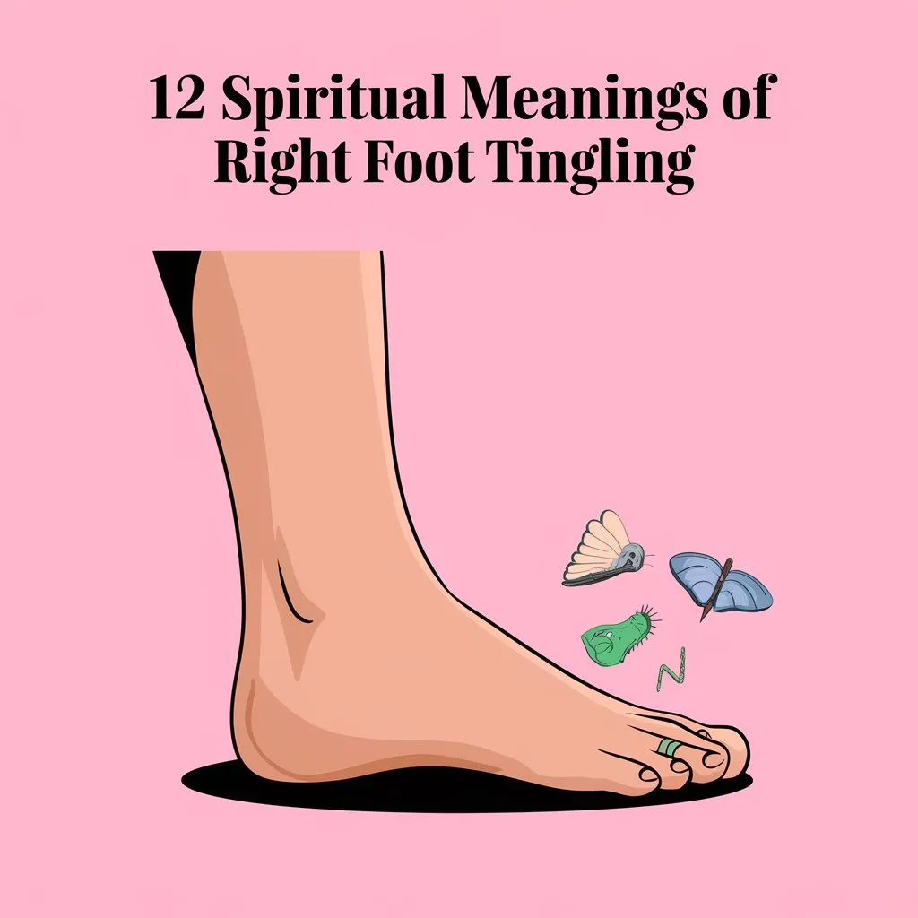 12 Spiritual Meanings of Right Foot Tingling: A Comprehensive Guide