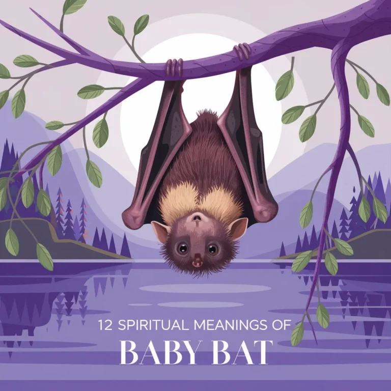 12 Spiritual Meanings of Baby Bat: Navigating the Rare Spiritual Realm