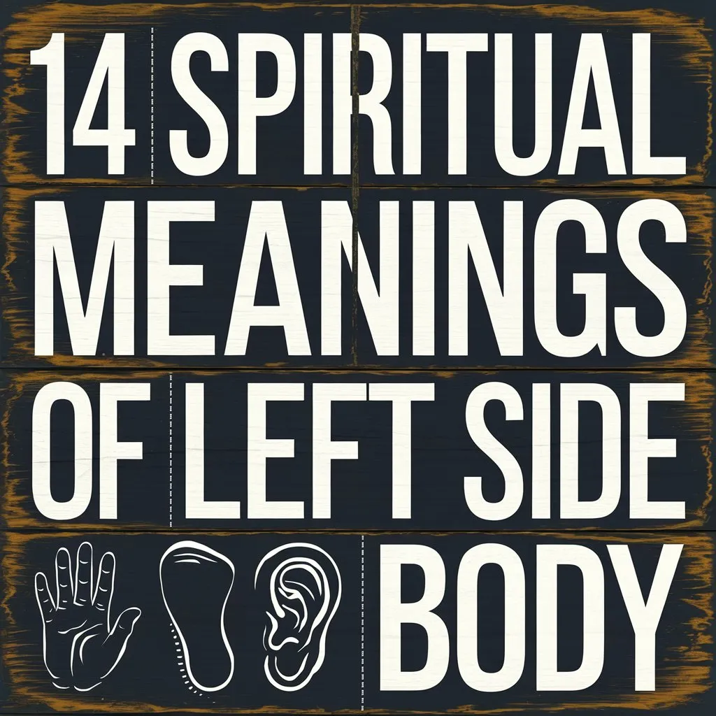 14 Spiritual Meanings of Left Side Body: Uncovered the Mystical Connection