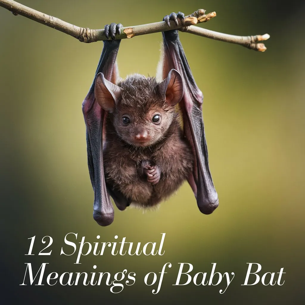 12 Spiritual Meanings of Baby Bat: Navigating the Rare Spiritual Realm