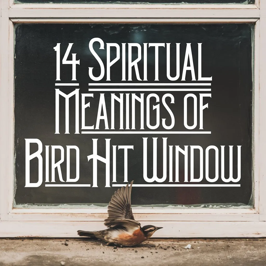 14 Spiritual Meanings of Bird Hit Window: Uncovered The Hidden Secrets