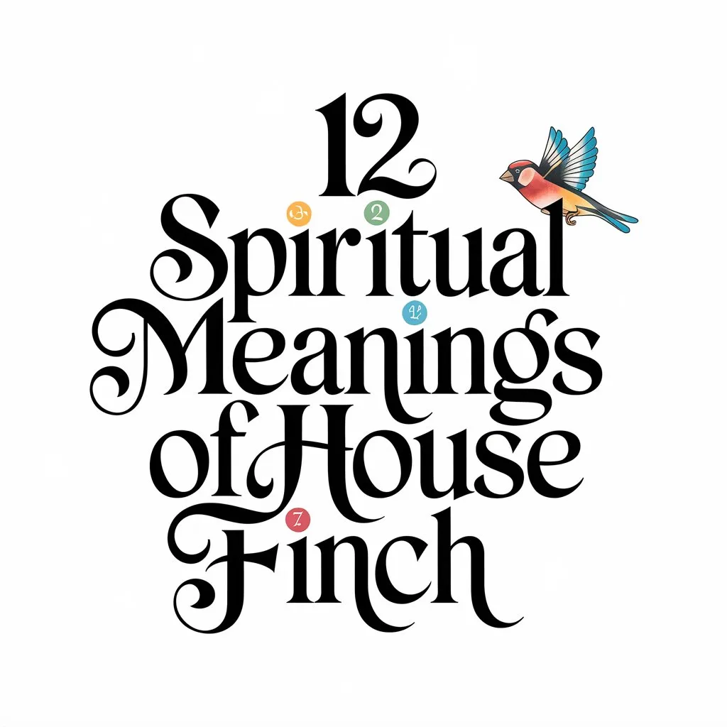 12 Spiritual Meanings of House Finch: Celebrating Hidden Spiritual Joy