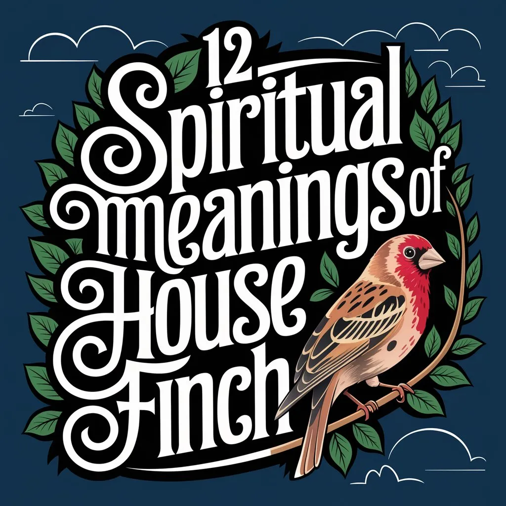 12 Spiritual Meanings of House Finch: Celebrating Hidden Spiritual Joy