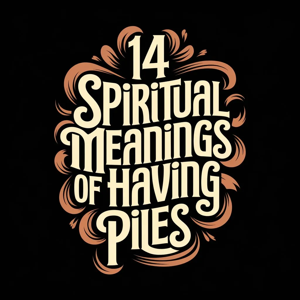 14 Spiritual Meanings of Having Piles: Amazing Sign of Spiritual Blockage