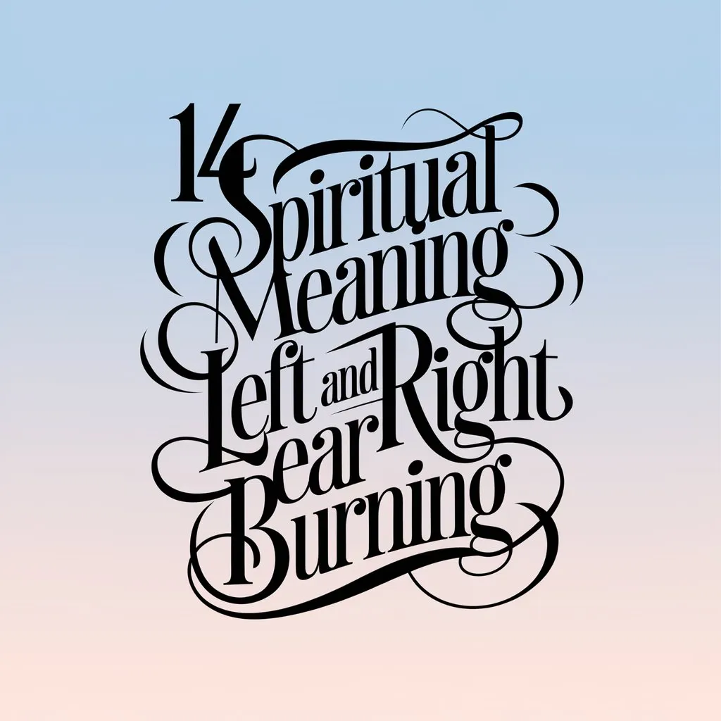 14 Spiritual Meaning Left and Right Ear Burning: Hidden Message From the Angels 2 14 Spiritual Meaning Left and Right Ear Burning: Hidden Message From the Angels Left