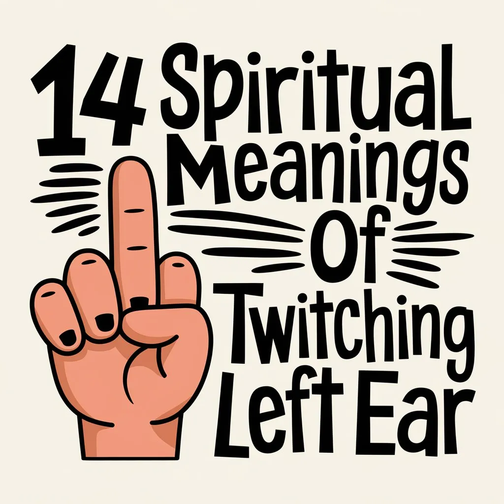 14 Spiritual Meanings of Twitching Left Ear: A Message From the Angels