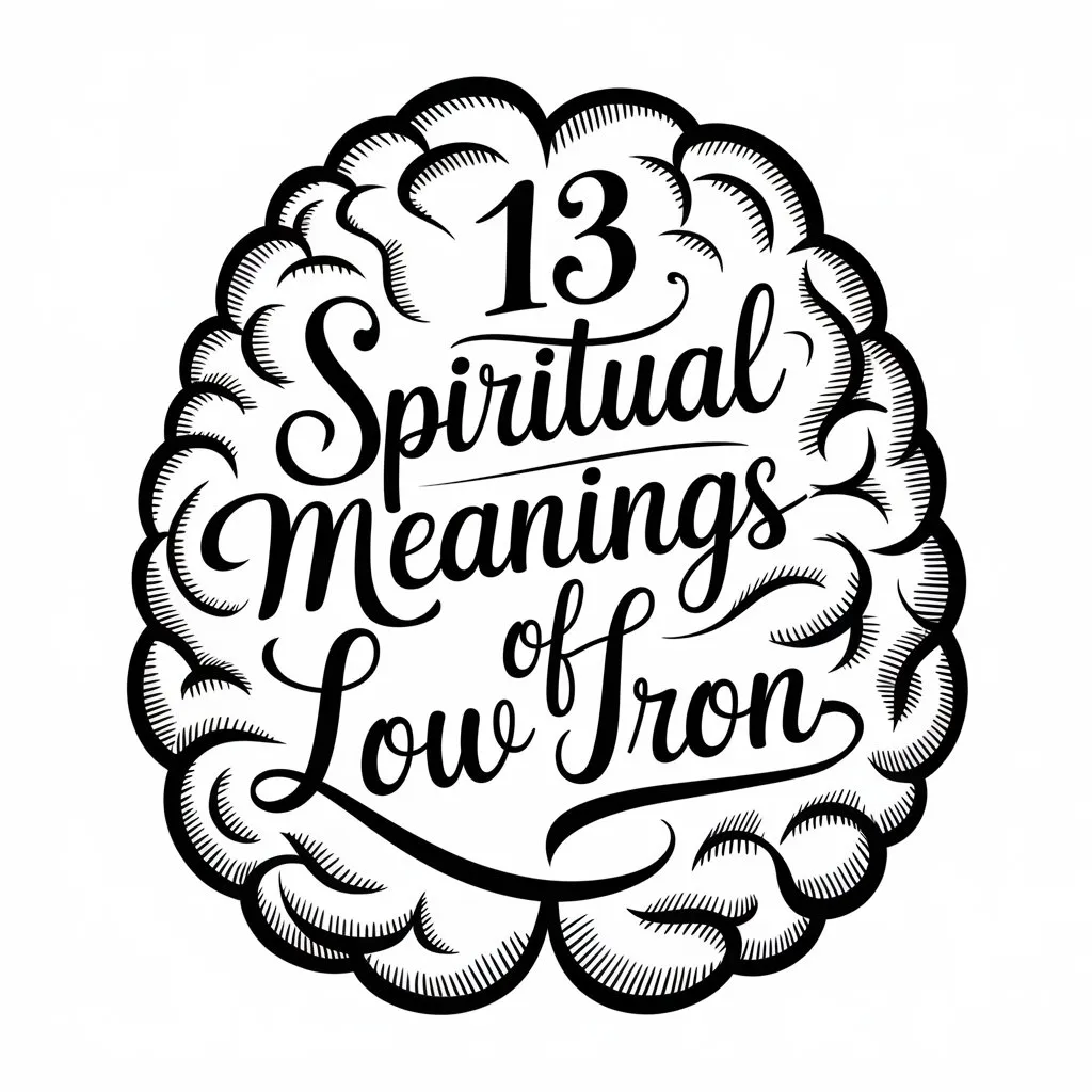 13 Spiritual Meanings of Low Iron: How It Affects Your Energy