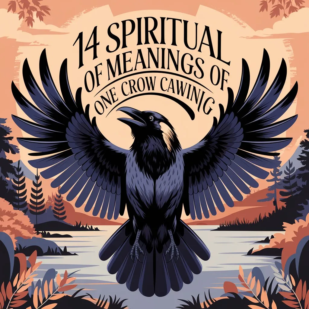 14 Spiritual Meanings of One Crow Cawing: a Warning From the Spirit World