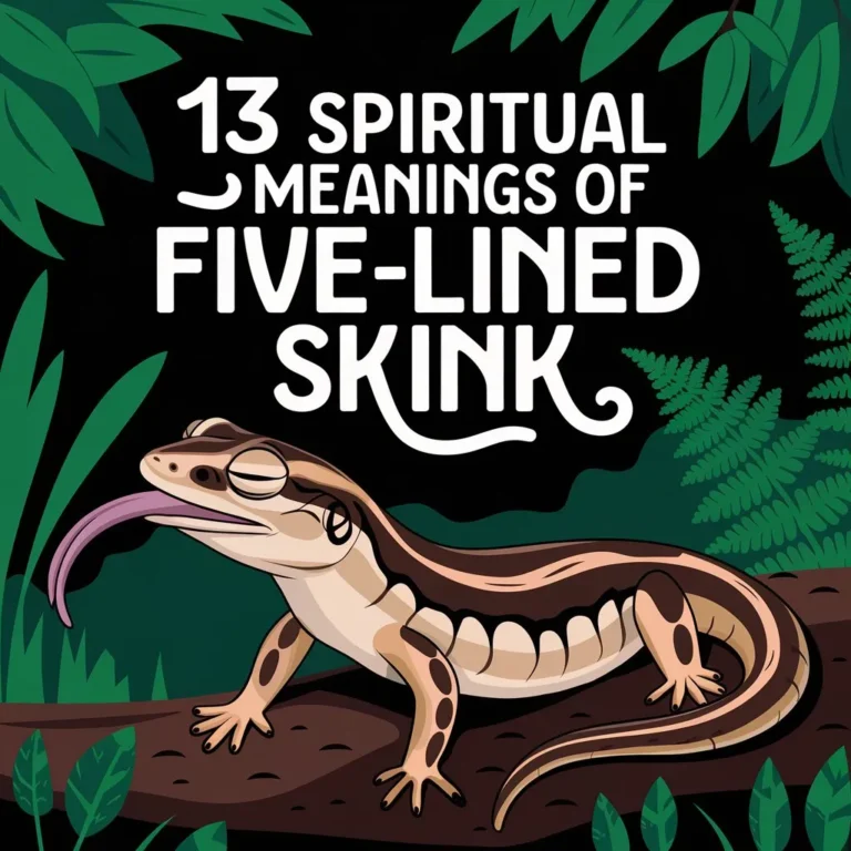 13 Spiritual Meanings of Five-Lined Skink: Embodying Spiritual Secrets