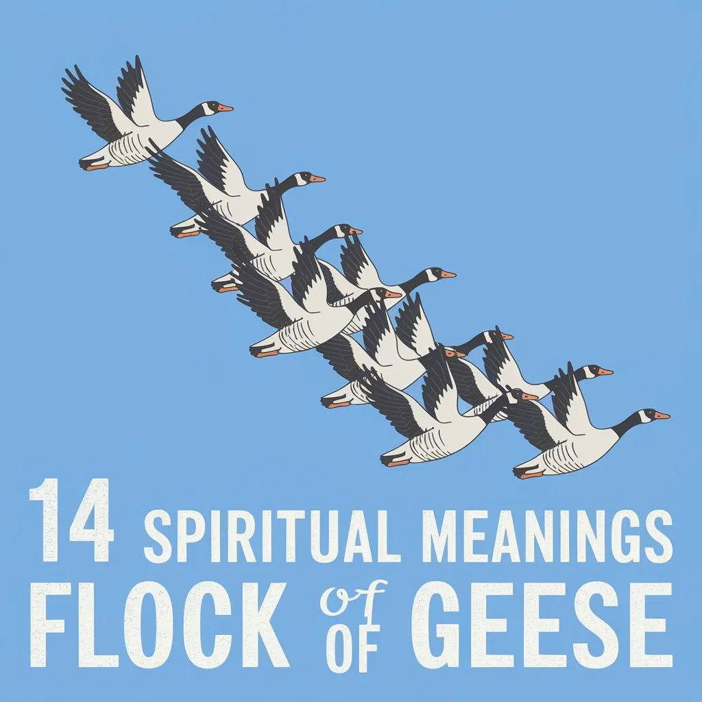 14 Spiritual Meanings of Flock of Geese: A Comprehensive Guide