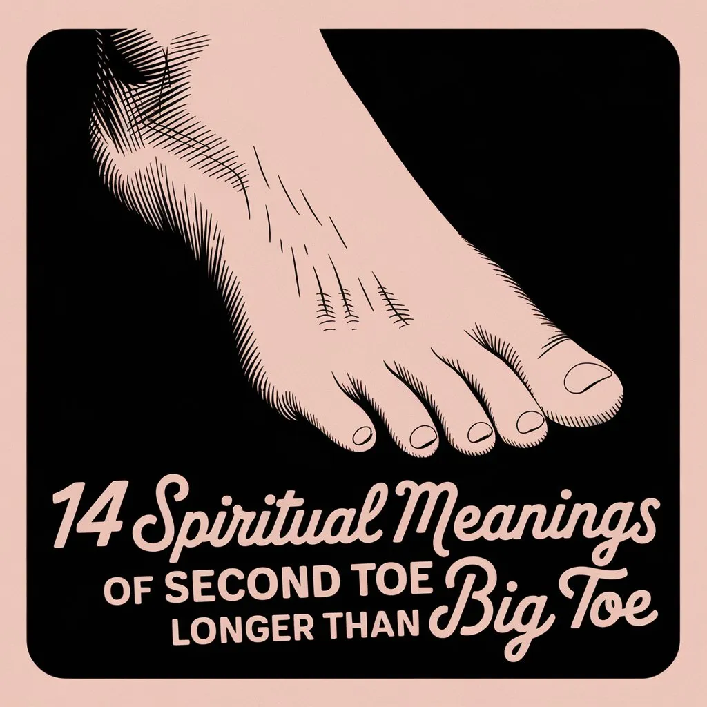 14 Spiritual Meanings of Second Toe Longer Than Big Toe: Hidden Symbol