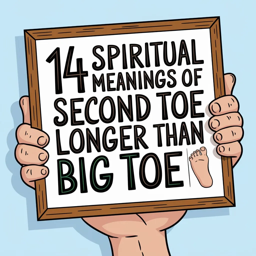 14 Spiritual Meanings of Second Toe Longer Than Big Toe: Hidden Symbol