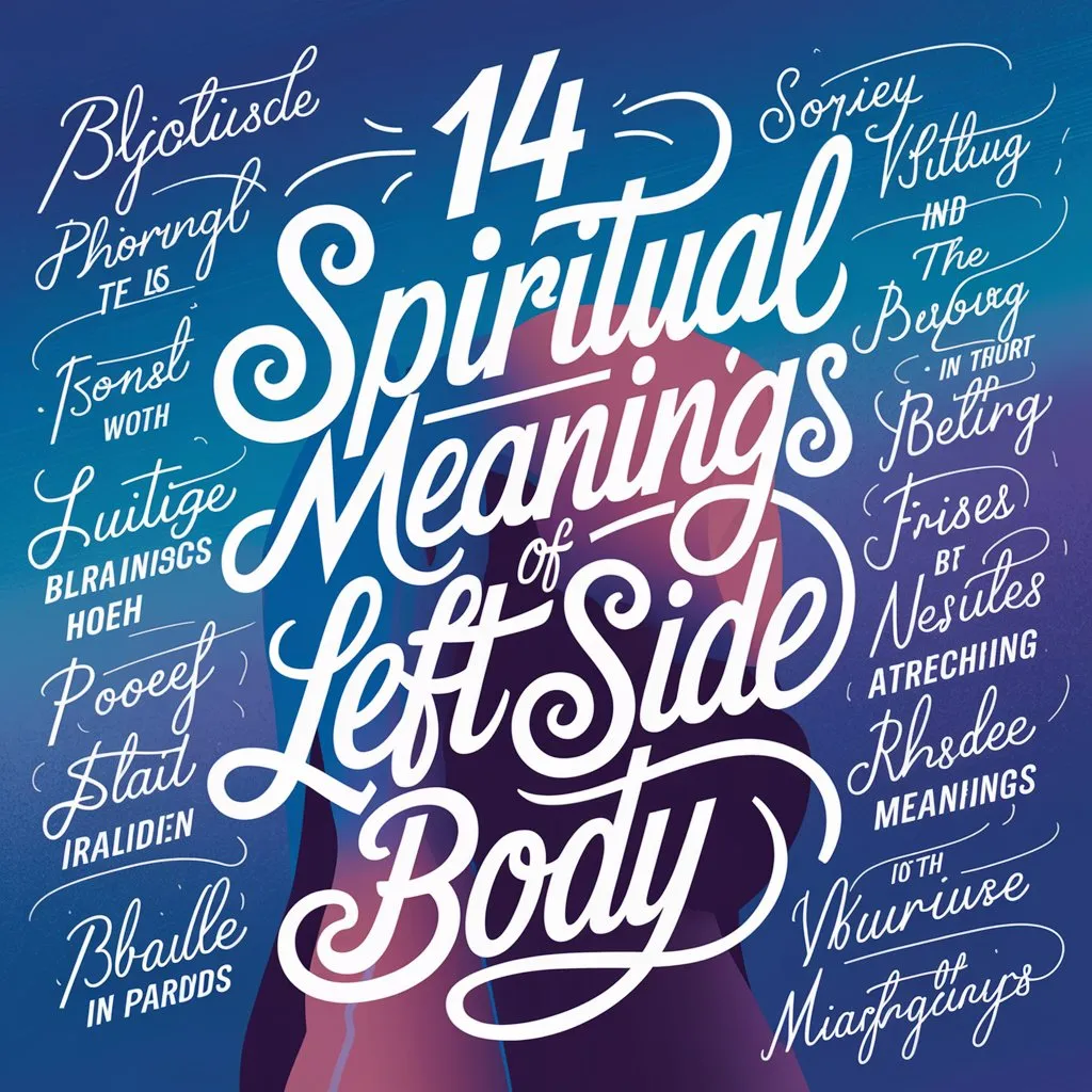 14 Spiritual Meanings of Left Side Body: Uncovered the Mystical Connection