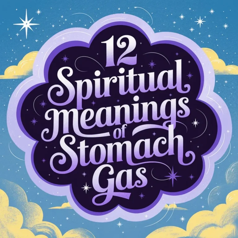 12 Spiritual Meanings of Stomach Gas: A Comprehensive Guide