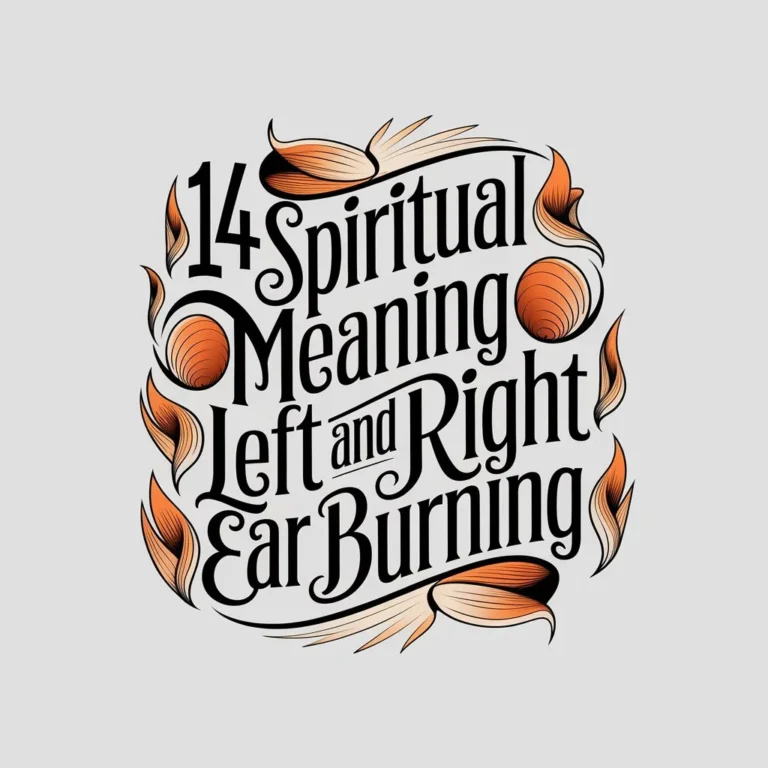 14 Spiritual Meaning Left and Right Ear Burning: Hidden Message From the Angels