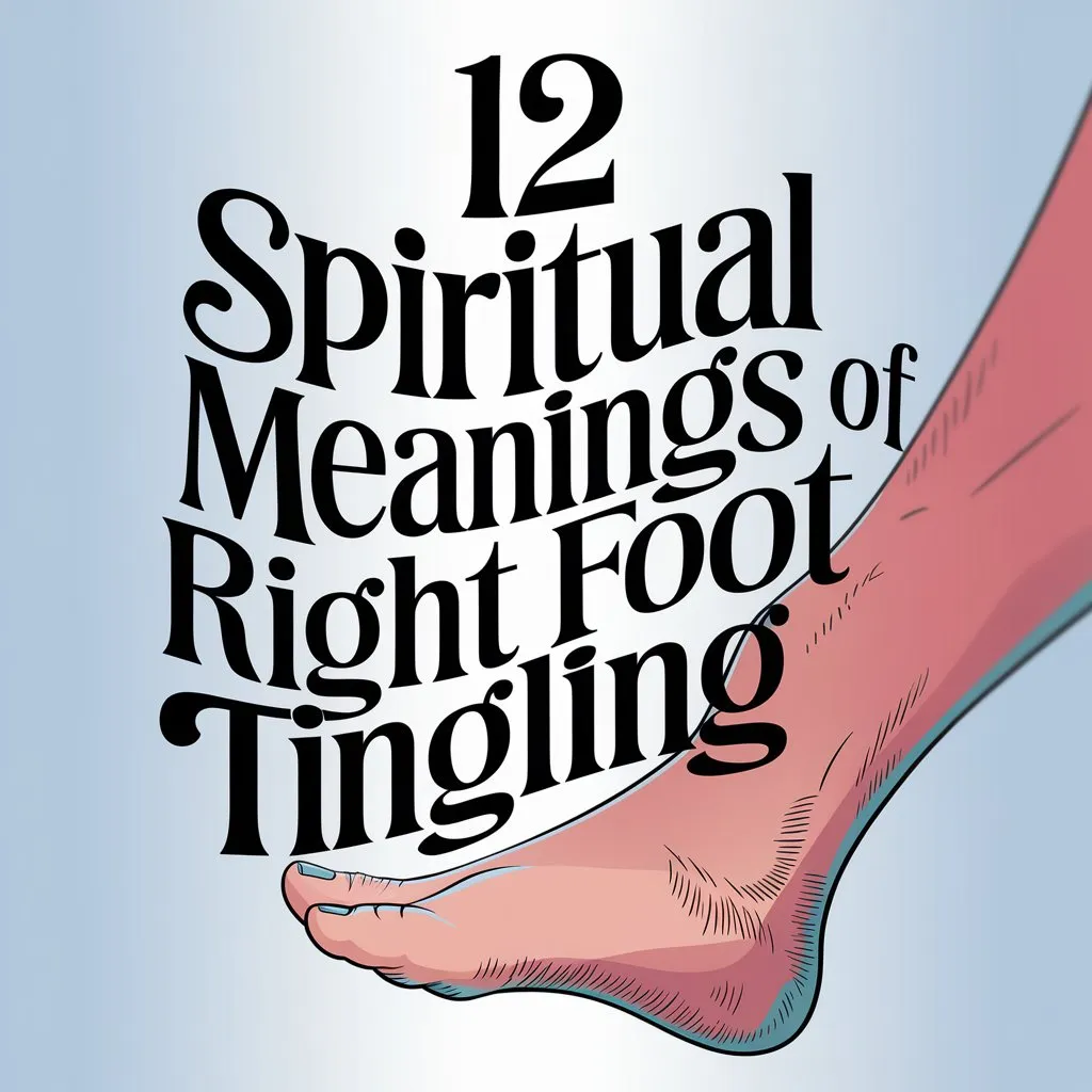 12 Spiritual Meanings of Right Foot Tingling: A Comprehensive Guide