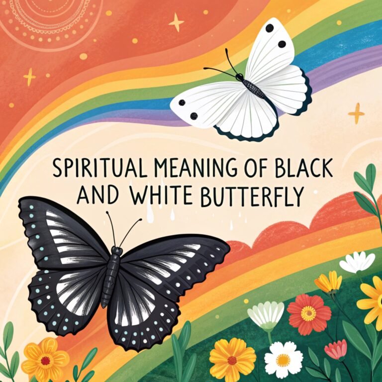 15 Spiritual Meaning of Black and White Butterfly: Meanings and Symbolisms