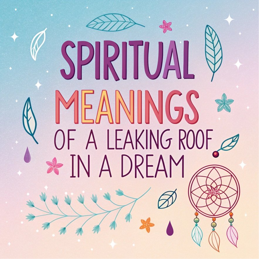 14 Spiritual Meanings of a Leaking Roof in a Dream: The Mysterious Secrets