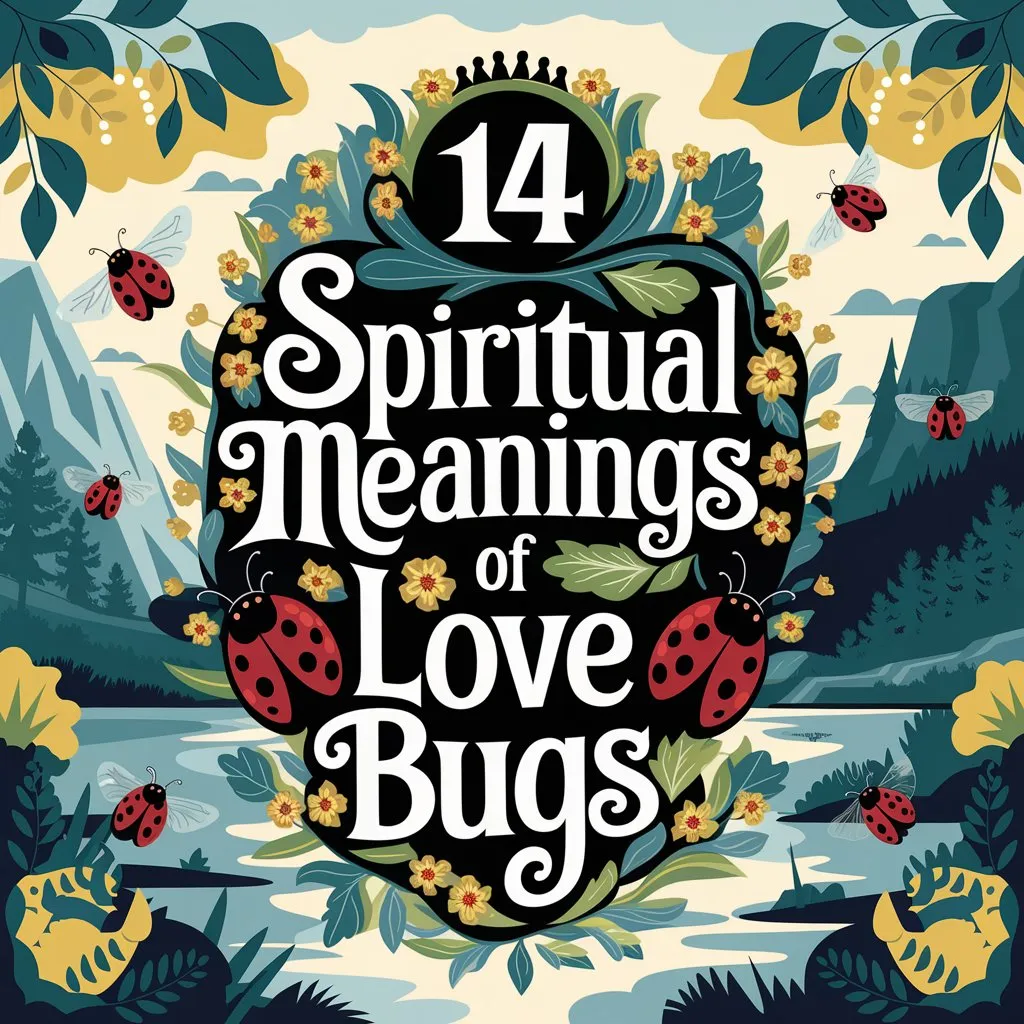 14 Spiritual Meanings of Love Bugs: Embodying Spiritual Attraction