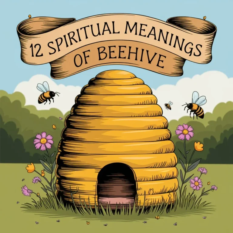 12 Spiritual Meanings of Beehive: A Symbol of Spiritual Secrets