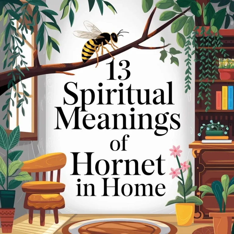 13 Spiritual Meanings of Hornet in Home: a Warning From the Spirit World