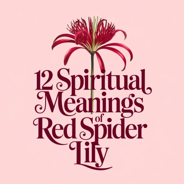 12 Spiritual Meanings of Red Spider Lily: Embodying Spiritual Secrets