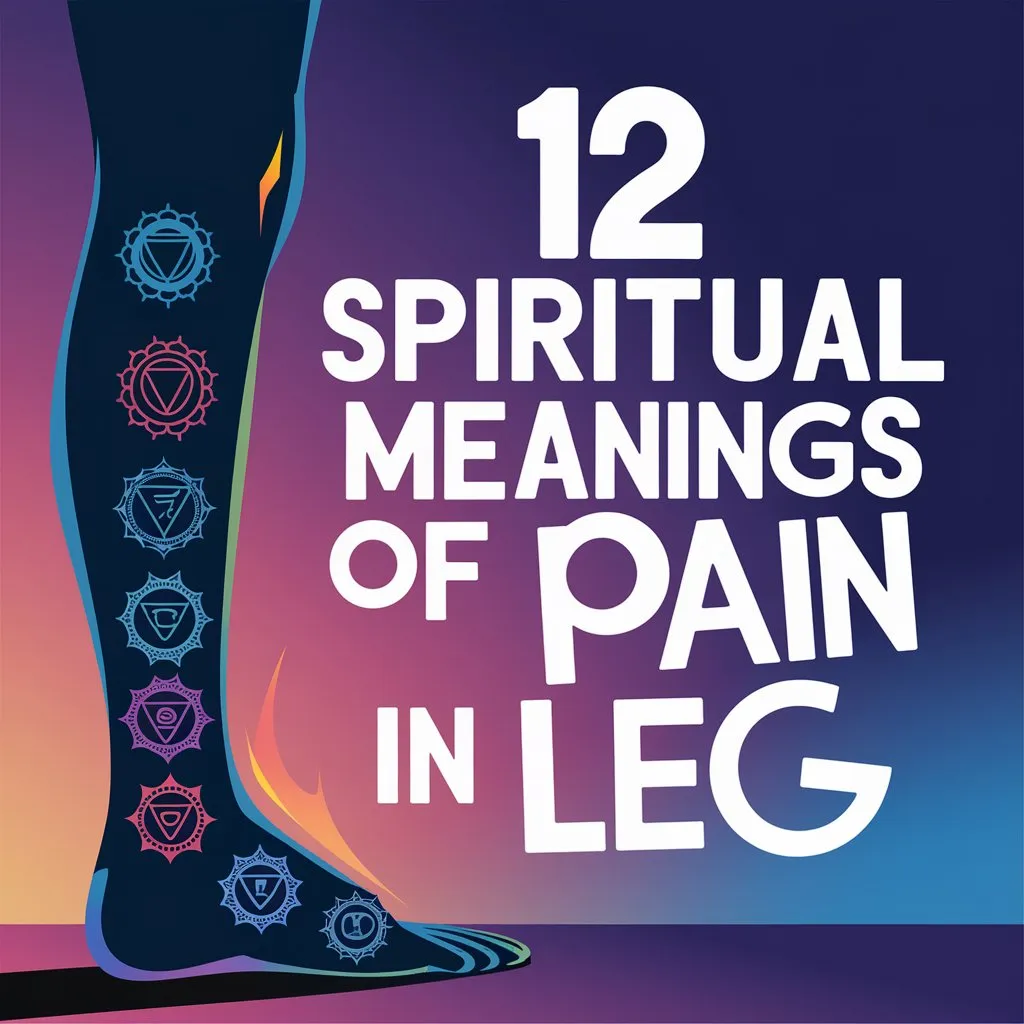 12 Spiritual Meanings of Pain in Leg: Secret Spiritual Blockage