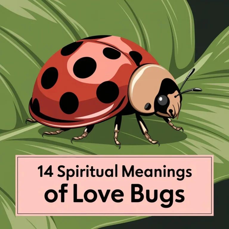 14 Spiritual Meanings of Love Bugs: Embodying Spiritual Attraction