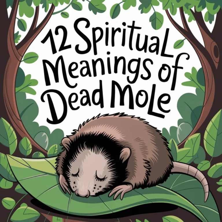 12 Spiritual Meanings of Dead Mole: A Symbol of Spiritual Burial