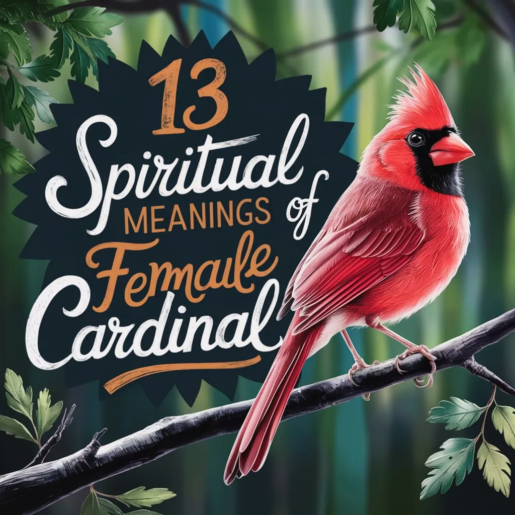 13 Spiritual Meanings of Female Cardinal: Embodying Spiritual Secrets