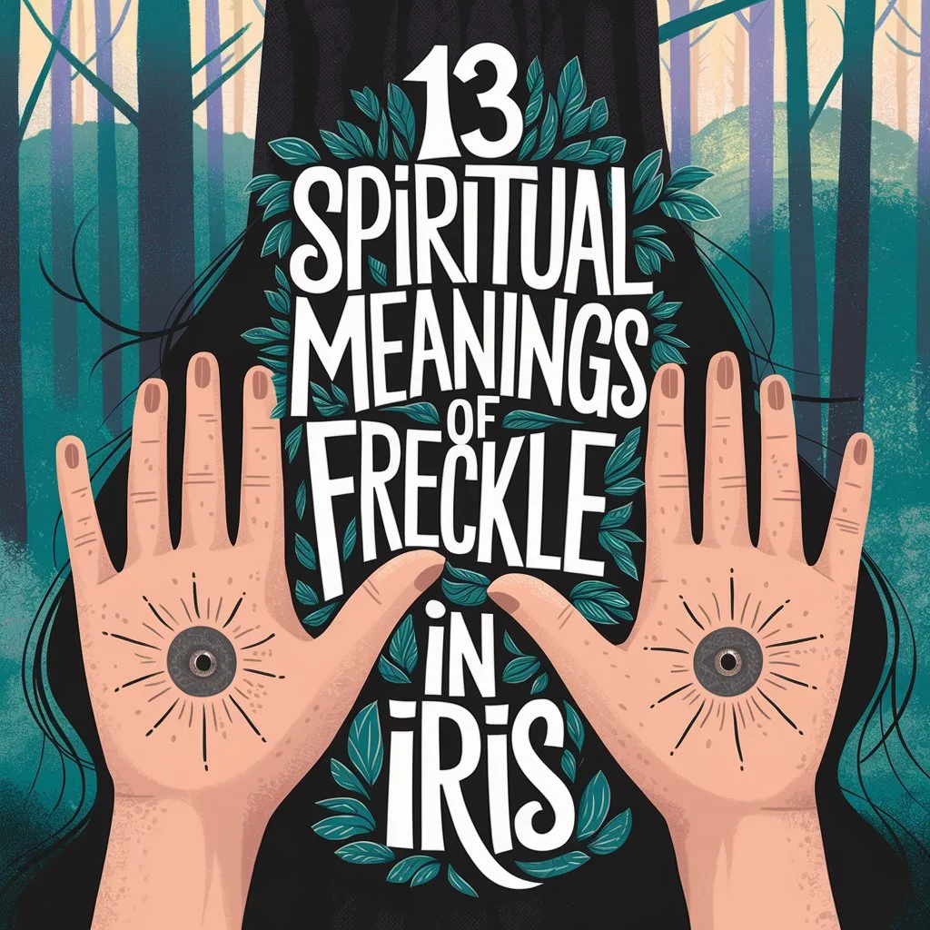 13 Spiritual Meanings of Freckle in Iris: Hidden Symbol of Spiritual Uniqueness