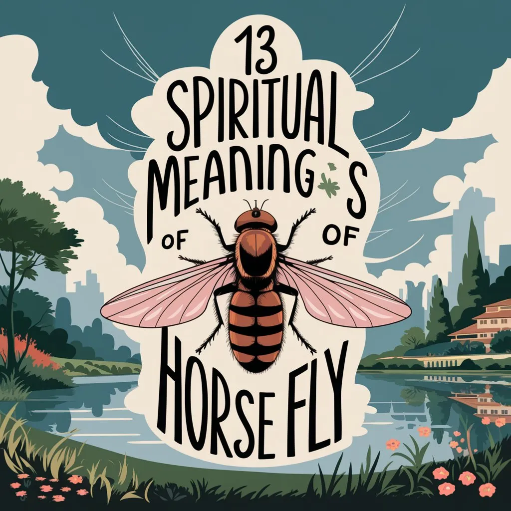 13 Spiritual Meanings of Horse Fly: a Warning From the Spirit World