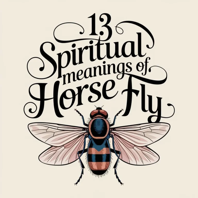 13 Spiritual Meanings of Horse Fly: a Warning From the Spirit World