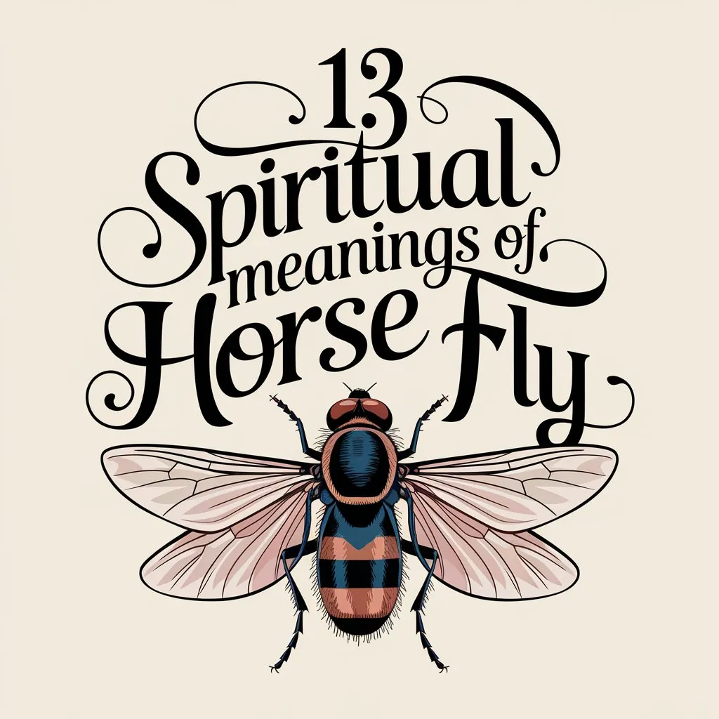 13 Spiritual Meanings of Horse Fly: a Warning From the Spirit World