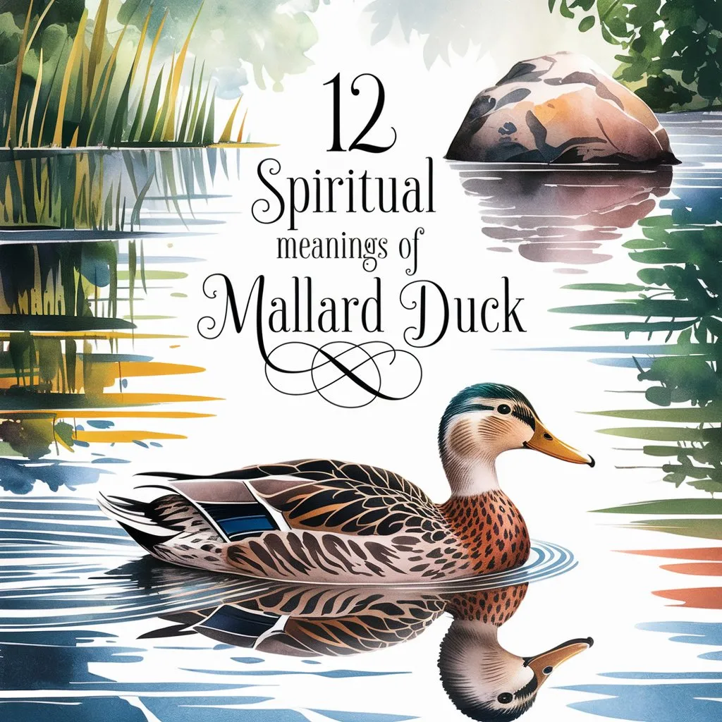 12 Spiritual Meanings of Mallard Duck: Embodying Spiritual Secrets