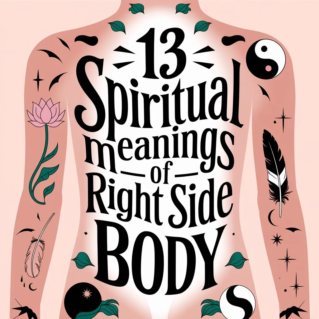 13 Spiritual Meanings of Right Side Body: Hidden Symbol of Spiritual Balance