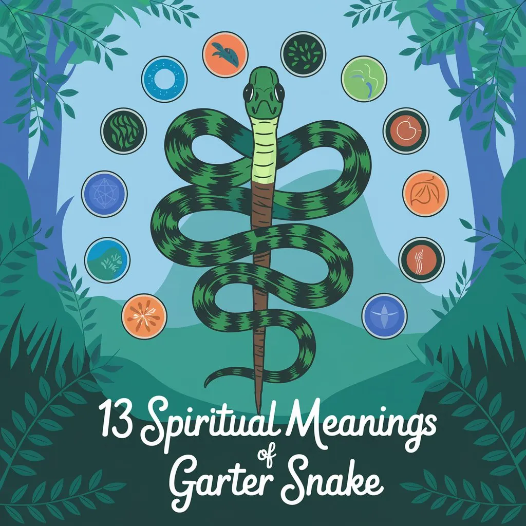 13 Spiritual Meanings of Garter Snake: Hidden Spiritual Transformation