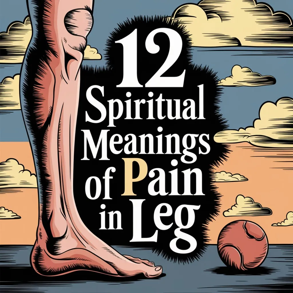 12 Spiritual Meanings of Pain in Leg: Secret Spiritual Blockage