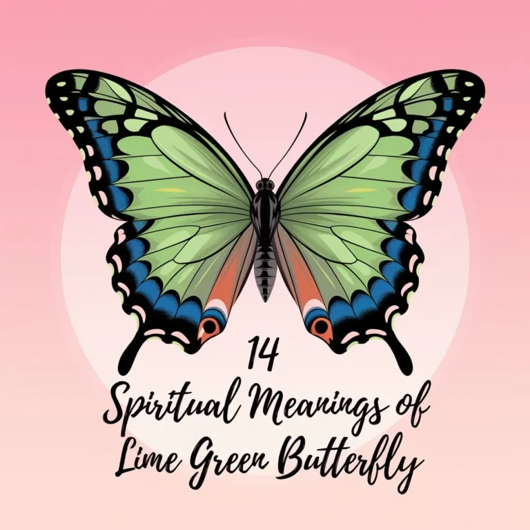 14 Spiritual Meanings of Lime Green Butterfly: A Comprehensive Guide