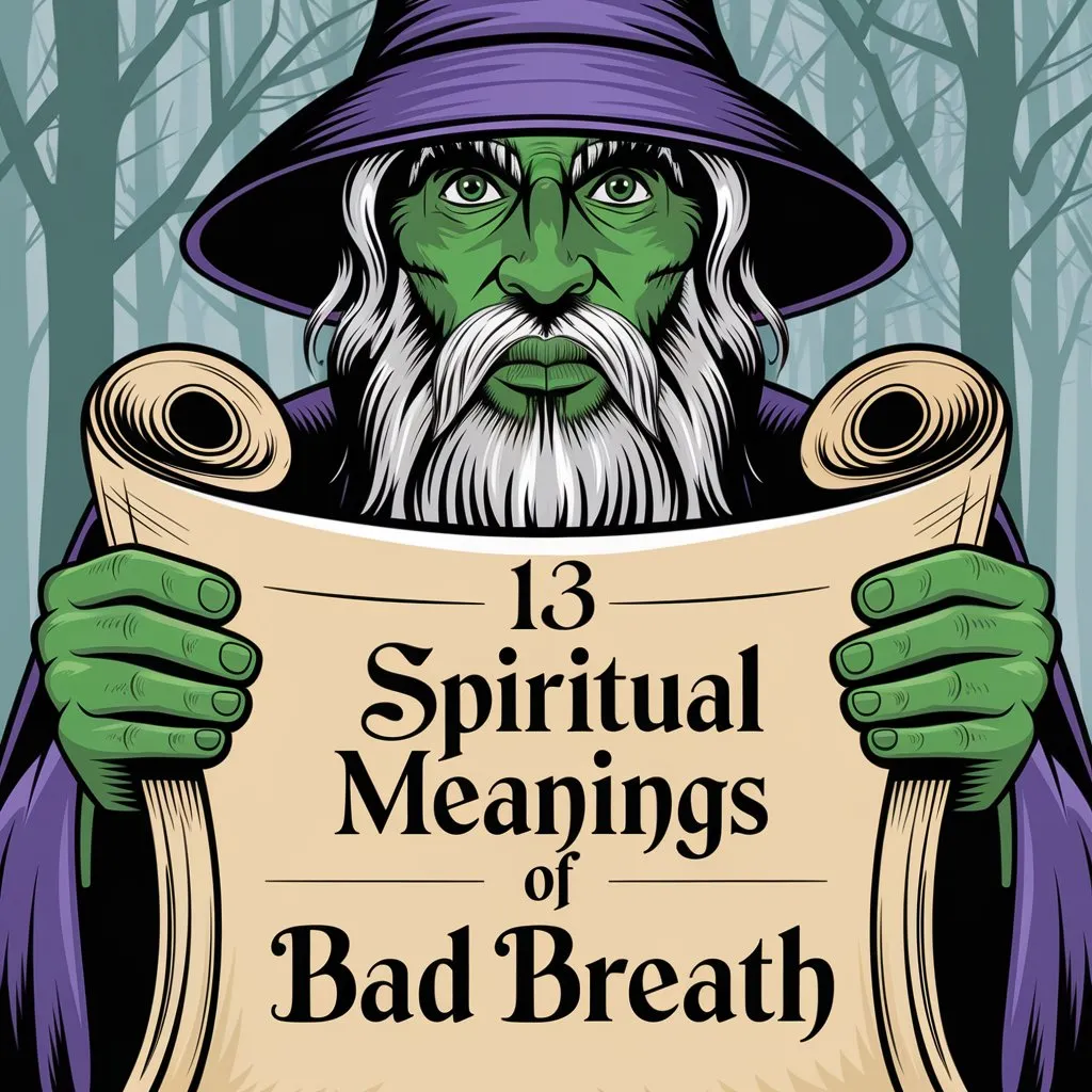 13 Spiritual Meanings of Bad Breath: A Hidden Call to Spiritual Purification