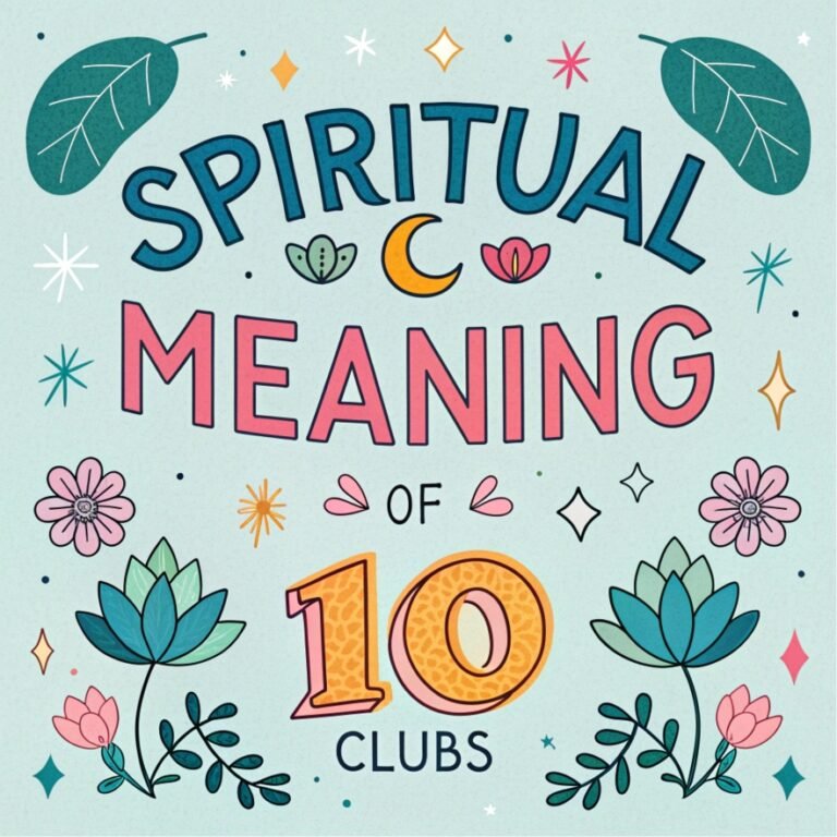 12 Spiritual Meaning of 10 of Clubs: Hidden Secrets