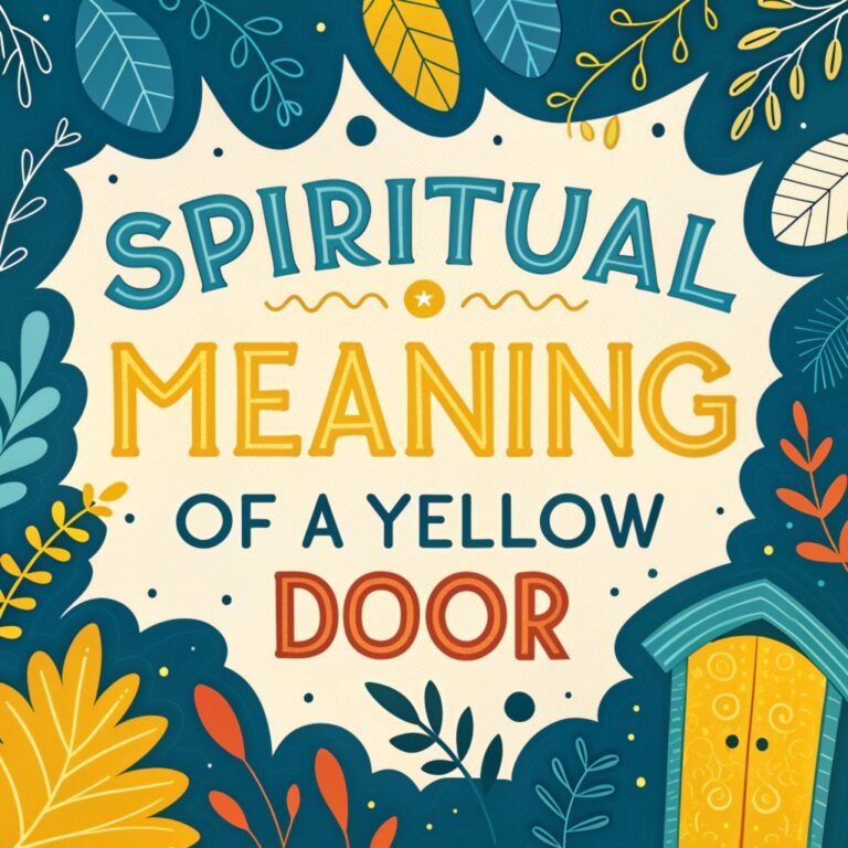 14 Spiritual Meaning of a Yellow Door: Profound Mystical Significance