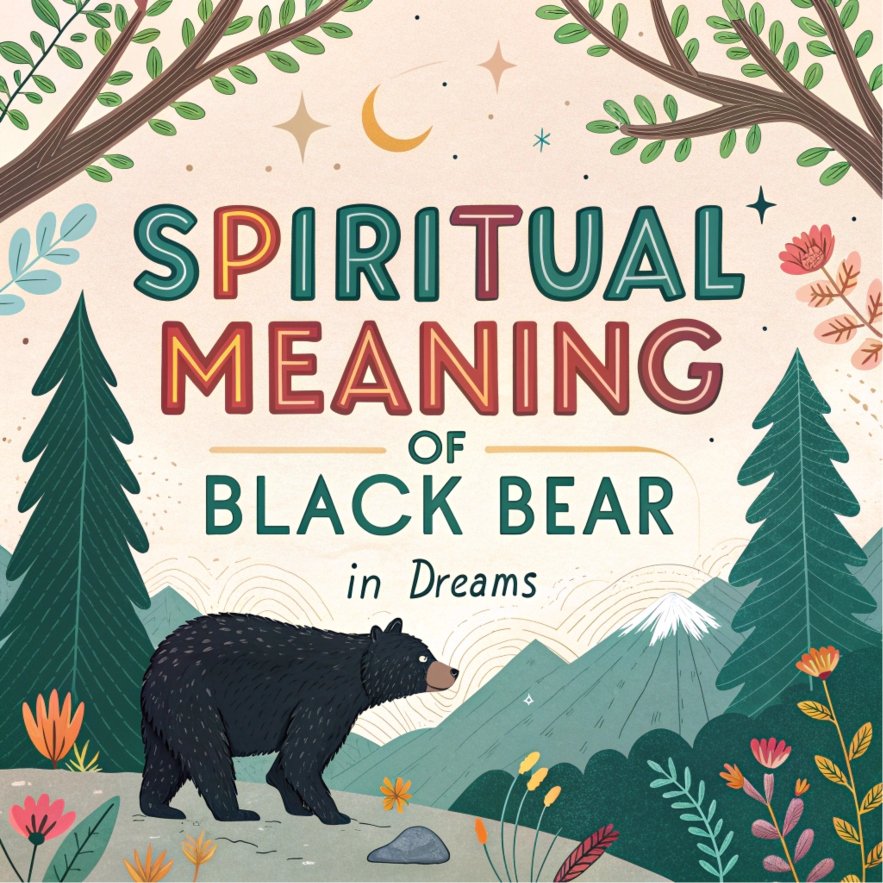 12 Spiritual Meaning of Black Bear in Dreams: Hidden Mystical Significance