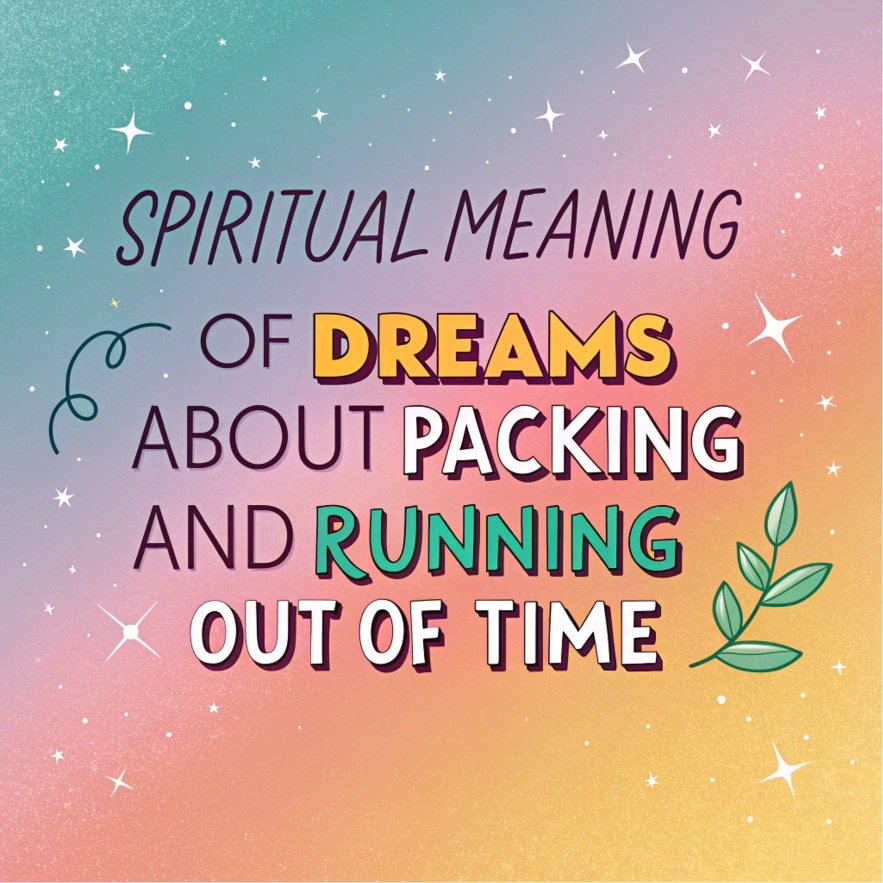 12 Spiritual Meaning of Dreams About Packing and Running Out of Time: A Secret of Transition?