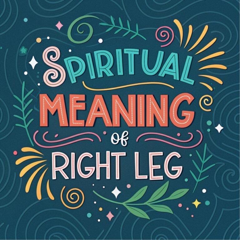 11 Spiritual Meaning of Right Leg: Profound Symbolism and Significance