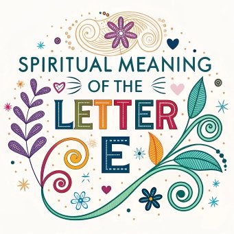 15 Spiritual Meaning of the Letter E: Profound Symbolism and Significance