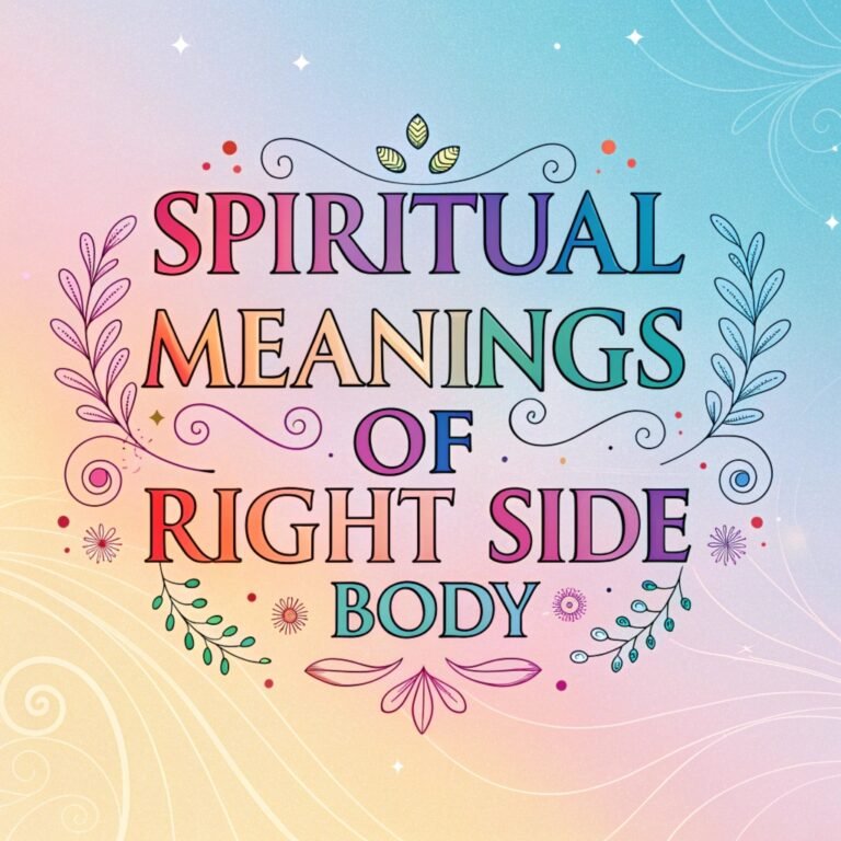 13 Spiritual Meanings of Right Side Body: Hidden Symbol of Spiritual Balance