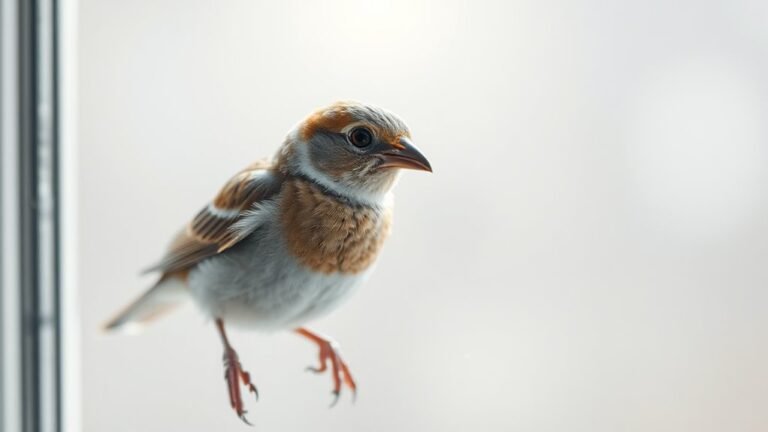 birds visiting home windows