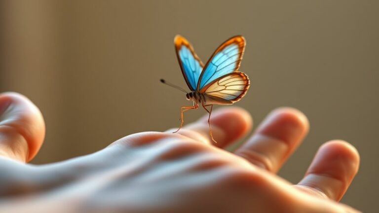 butterfly s gentle touch significance